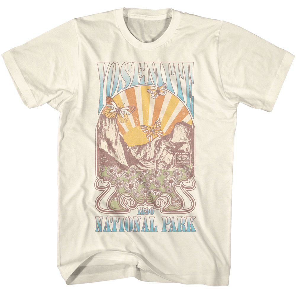 NPCA-YOSEMITE NOUVEAU-NATURAL ADULT S/S TSHIRT