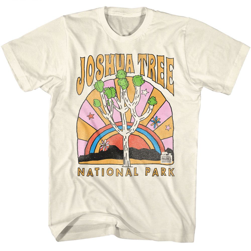 NPCA-JOSHUA TREE DOODLE-NATURAL ADULT S/S TSHIRT