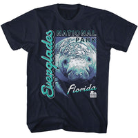 Thumbnail for NPCA-EVERGLADES MANATEE-NAVY ADULT S/S TSHIRT