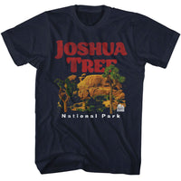Thumbnail for JOSHUA TREES AND ROCKS-NAVY ADULT S/S TSHIRT