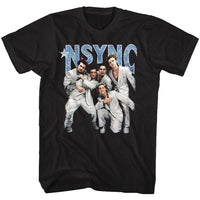 Thumbnail for NSYNC-STRIKE A POSE-BLACK ADULT S/S TSHIRT