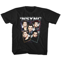 Thumbnail for NSYNC-HEADS-BLACK YOUTH S/S TSHIRT