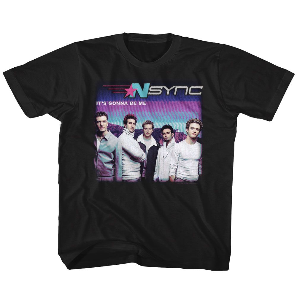 NSYNC-GONNA B ME-BLACK YOUTH S/S TSHIRT