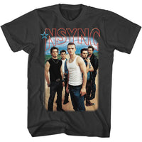 Thumbnail for NSYNC-BLU SKIES REDUX-SMOKE ADULT S/S TSHIRT