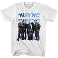 Thumbnail for NSYNC-MULTI LOGO-WHITE ADULT S/S TSHIRT