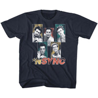 Thumbnail for NSYNC-NSYNC SPARKLY BOXES-NAVY TODDLER S/S TSHIRT