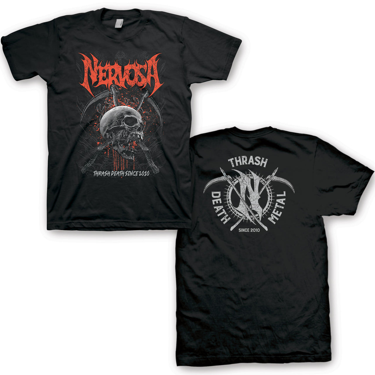 Nervousa - Skull Chaos - Tee