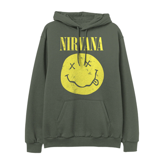 Nirvana Yellow Smiley Hoodie