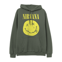 Thumbnail for Nirvana Yellow Smiley Hoodie
