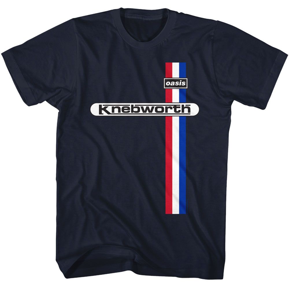 OASIS-OASIS KNEBWORTH-NAVY ADULT S/S TSHIRT