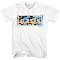 Thumbnail for OASIS-OASIS CAMO LOGO-WHITE ADULT S/S TSHIRT