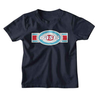 Thumbnail for Oasis - Tri Color Logo Chest Youth T-Shirt