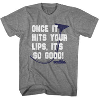 Thumbnail for OLD SCHOOL-ONCE IT HITS-GRAPHITE HEATHER ADULT S/S TSHIRT
