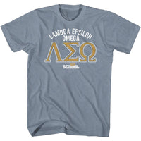 Thumbnail for OLD SCHOOL-FRAT-INDIGO HEATHER ADULT S/S TSHIRT