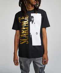 Thumbnail for Scarface Gold Foil Short Sleeve T-Shirt