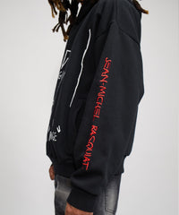 Thumbnail for Basquiat Evil Thoughts Hoodie