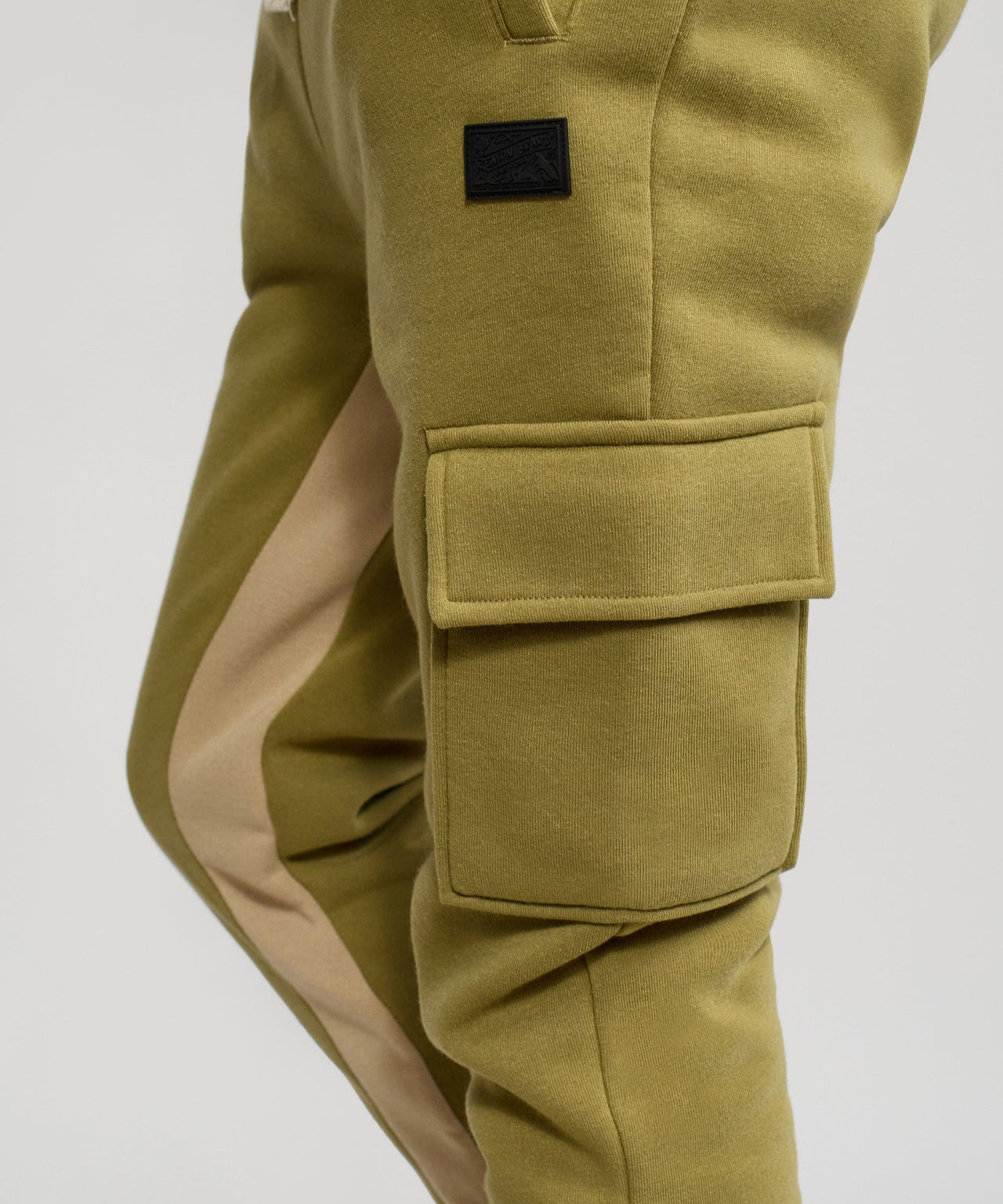 Stacked Fleece Sweatpant - Olive Green