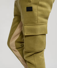 Thumbnail for Stacked Fleece Sweatpant - Olive Green