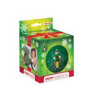 Thumbnail for Elf 300 Piece Jigsaw Puzzle in Tin Globe – 3 PC PPK
