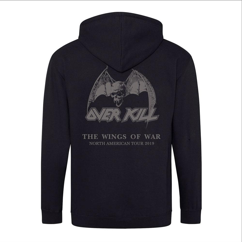 Overkill The Wings Of War Zip Hoodie