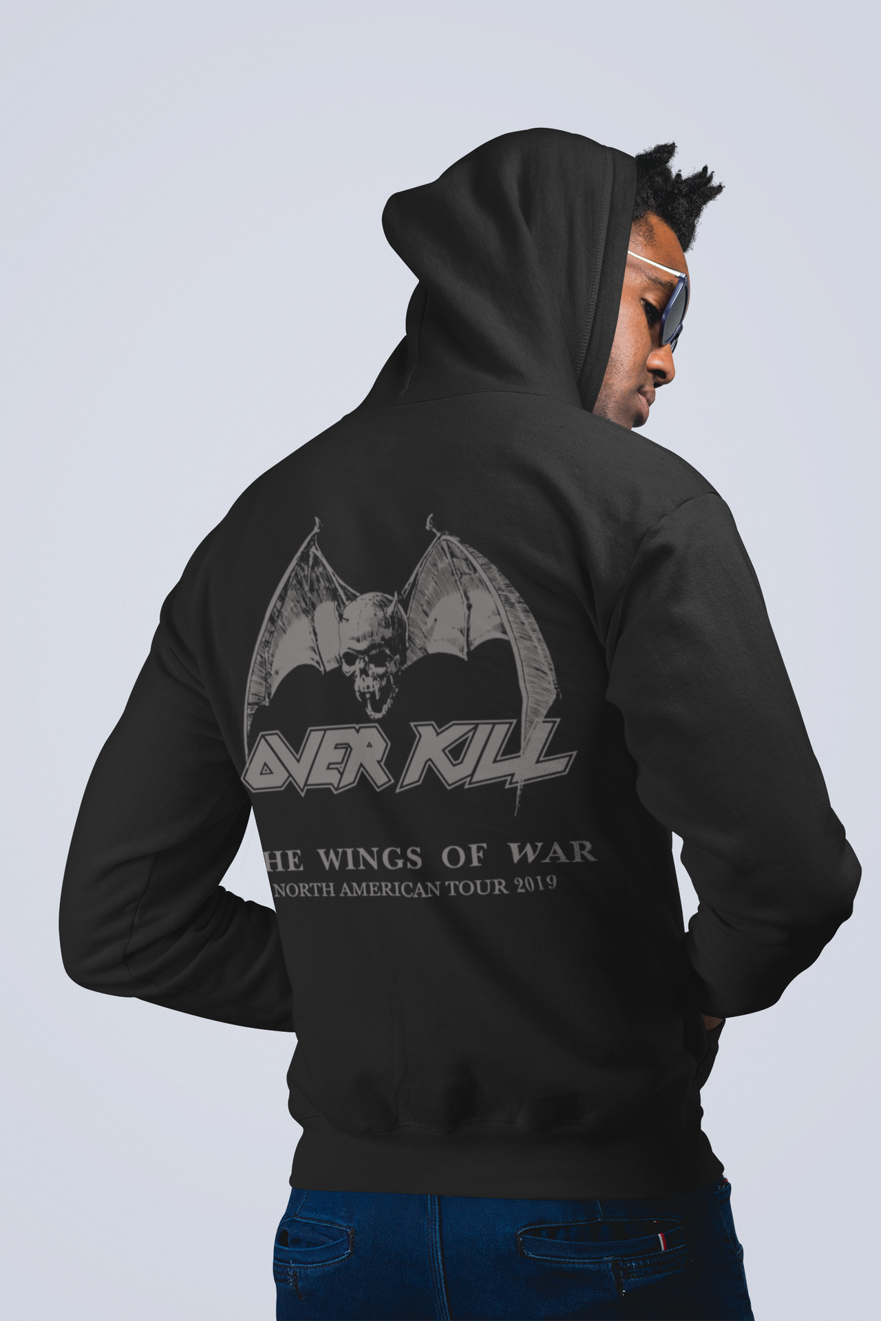 Overkill The Wings Of War Zip Hoodie