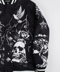 Thumbnail for Wild Pack Varsity Jacket