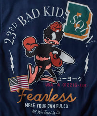 Thumbnail for Fearless Varsity Jacket - Blue
