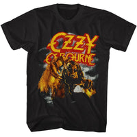 Thumbnail for OZZY OSBOURNE-OZZY BARK AT THE MOON BATM-BLACK ADULT S/S TSHIRT