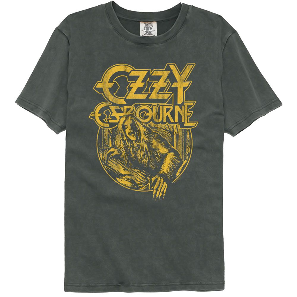 OZZY OSBOURNE-OZZY OSBOURNE BARK AT THE MOON-PEPPER COMFORT COLOR ADULT S/S TSHIRT