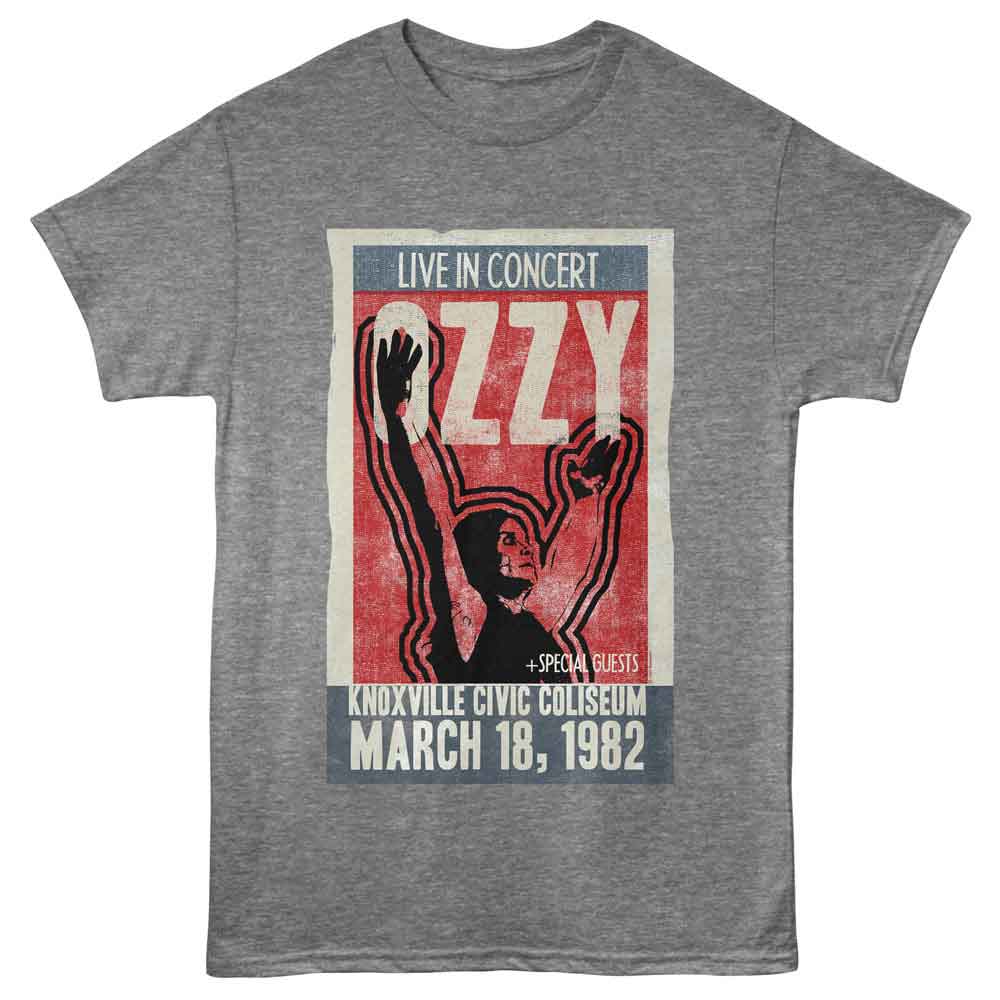 Ozzy Osbourne - Ozzy Knoxville Poster T-Shirt