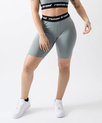 Thumbnail for Cara Women's Biker Shorts - Grey