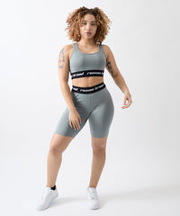 Thumbnail for Cara Women's Biker Shorts - Grey