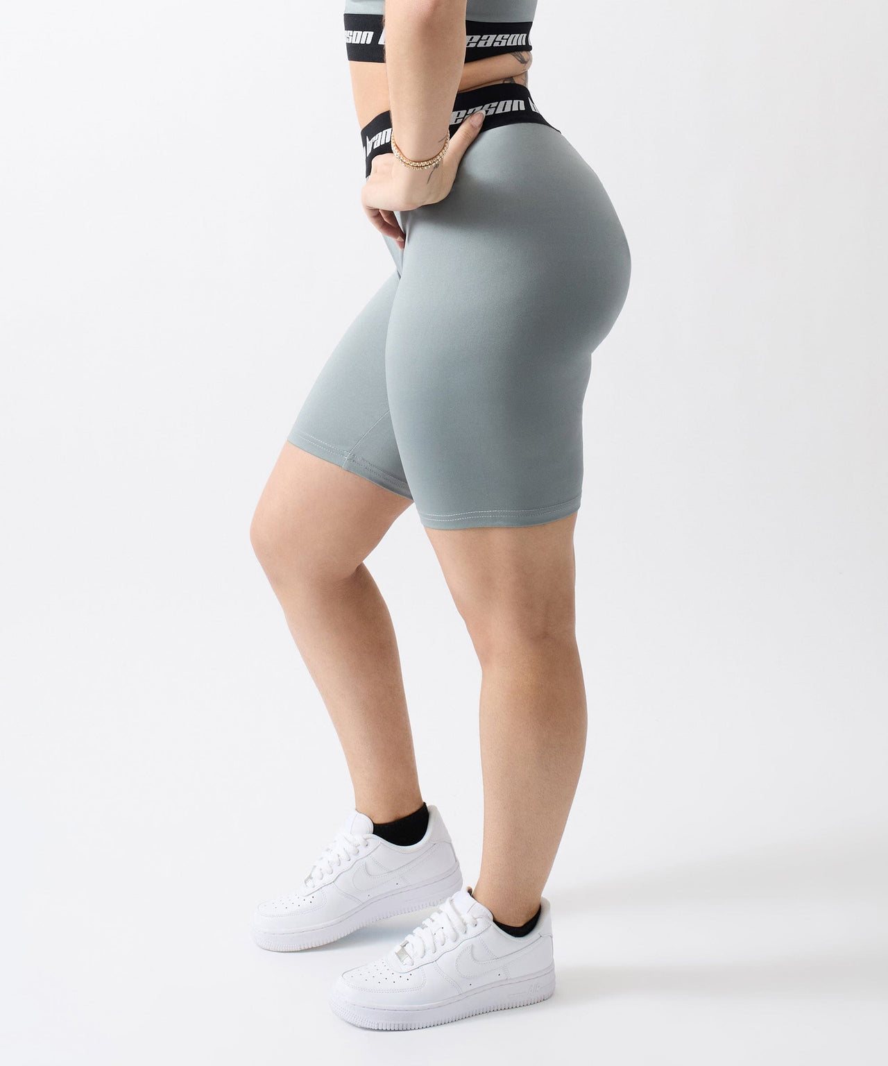 Cara Women's Biker Shorts - Grey