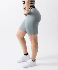 Thumbnail for Cara Women's Biker Shorts - Grey