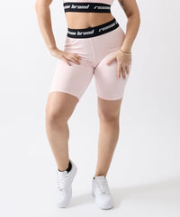 Thumbnail for Cara Women's Biker Shorts - Pink