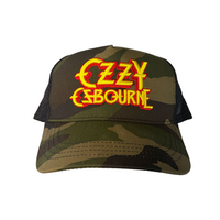 Thumbnail for Ozzy Osbourne - Camo Logo Hat
