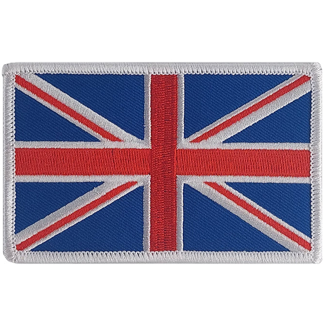 British Flag 4"x2.5" Patch - 3 pc prepack