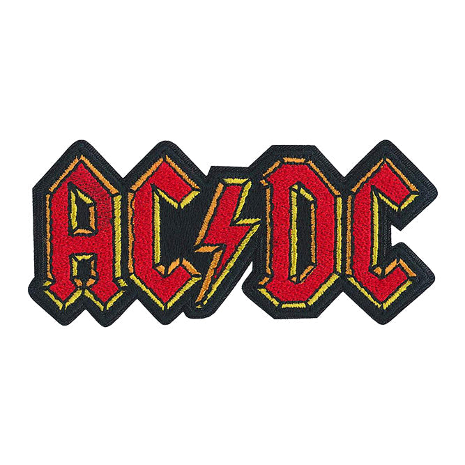 AC/DC Logo 3.5"x1.5" Patch - 3 pc prepack