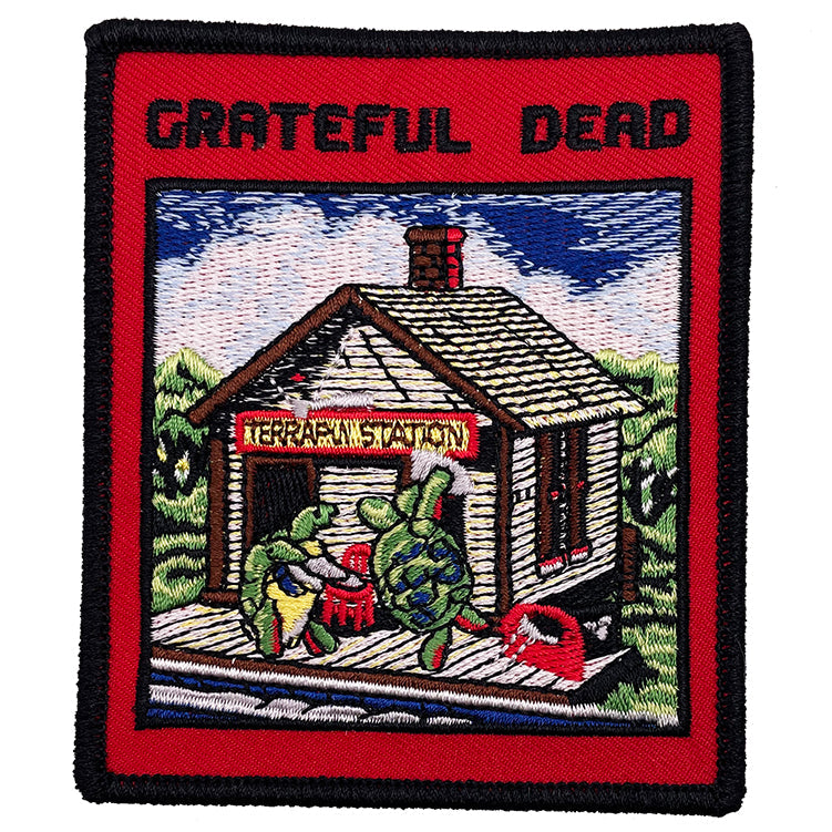 Grateful Dead Terrapin Station 3.25"x3.8" Patch - 3 pc prepack