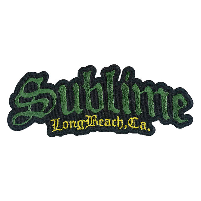 Sublime Long Beach 4.75"x2" Patch - 3 pc prepack