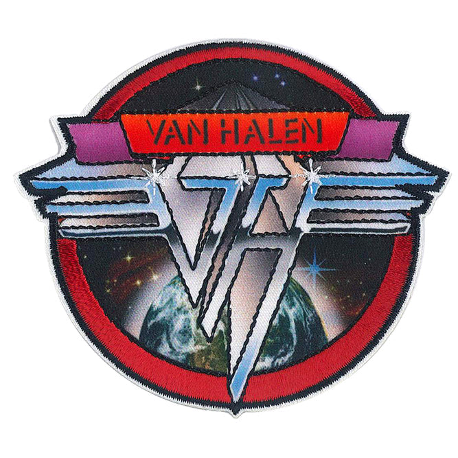 Van Halen Space Logo 3.75"x3.25" Patch - 3 pc prepack
