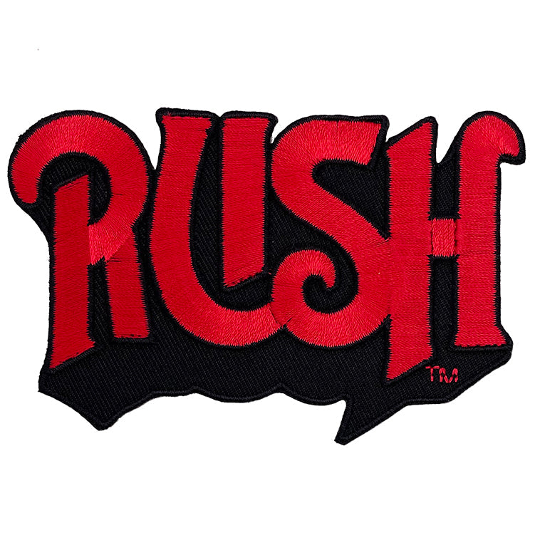 Rush Logo 4"x2.5" Patch - 3 pc prepack