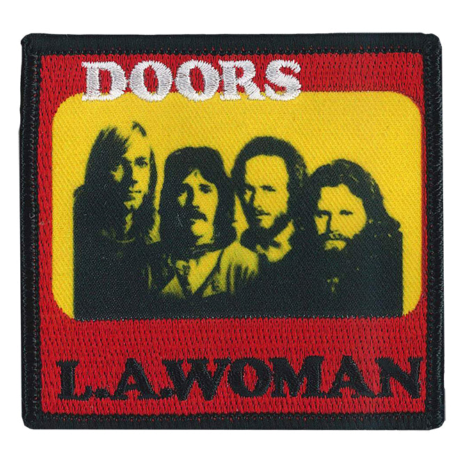 The Doors LA Woman 3.5"x3.5" Patch - 3 pc prepack