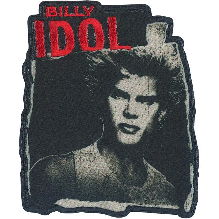 Billy Idol Poster 3.3"x4" Patch - 3 pc prepack