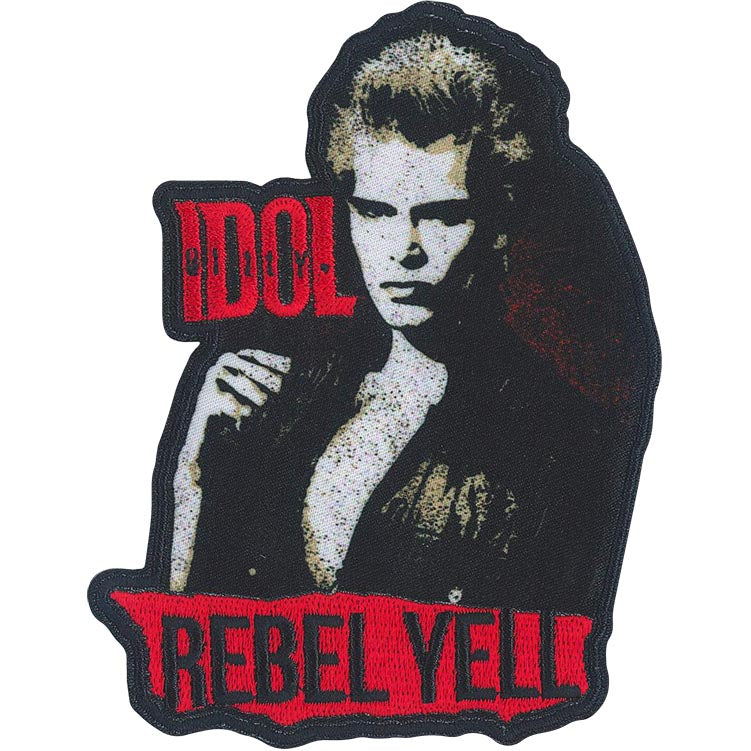 Billy Idol Rebel Yell 3.5"x4.6" Patch - 3 pc prepack