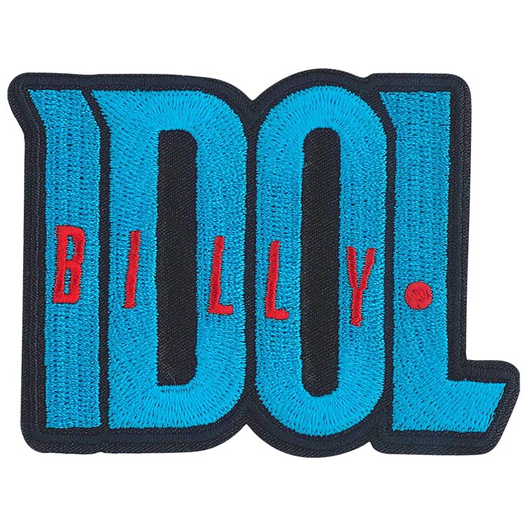 Bill Idol Logo 3.3"x2.5" Patch - 3 pc prepack