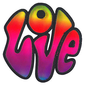 Love 3.5"x3.5" Patch - 3 pc prepack