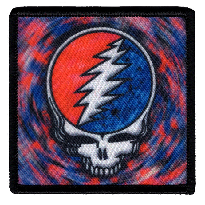 Grateful Dead SYF Spinning 3"x3" Patch - 3 pc prepack