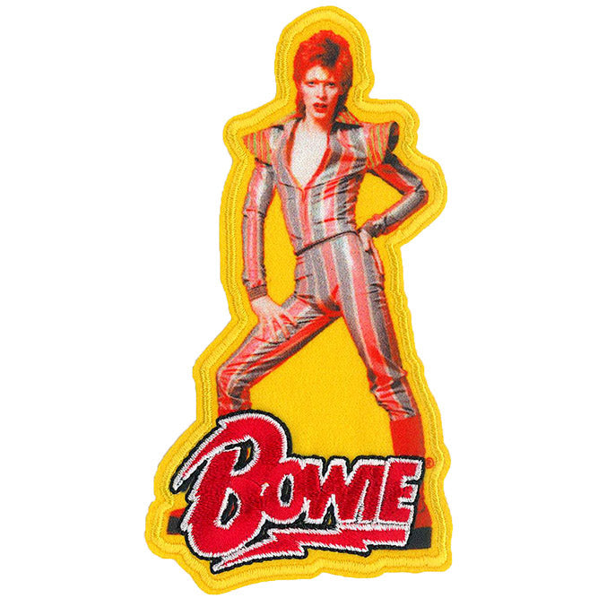 David Bowie Pose 2.25"x4.25" Patch - 3 pc prepack