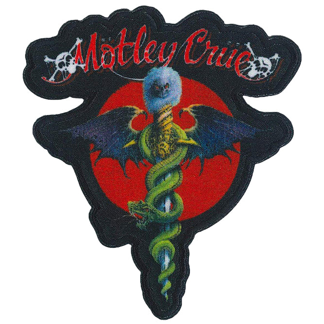 Motley Crue Dr. Feelgood 3.5"x4" Patch - 3 pc prepack